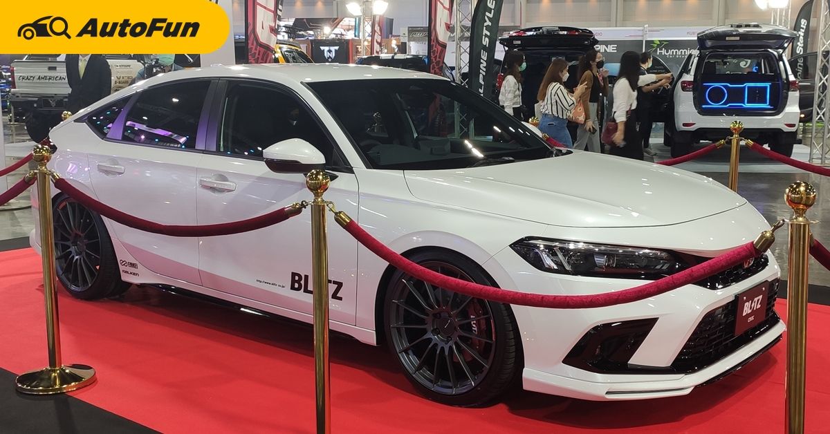 ชมคันจริง Honda Civic Hatchback BLITZ ในงาน Bangkok Auto Salon 2022 รถดีที่คนไทยไม่ได้ใช้ 01