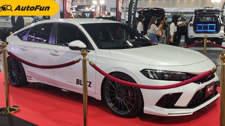 ชมคันจริง Honda Civic Hatchback BLITZ ในงาน Bangkok Auto Salon 2022 รถดีที่คนไทยไม่ได้ใช้