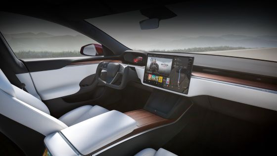 Tesla Model S Plaid 2023 ภายใน 001