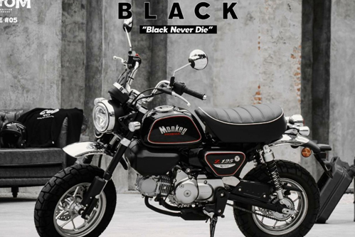 Honda Monkey - The Immortal Black Edition 2020 ภายนอก 003