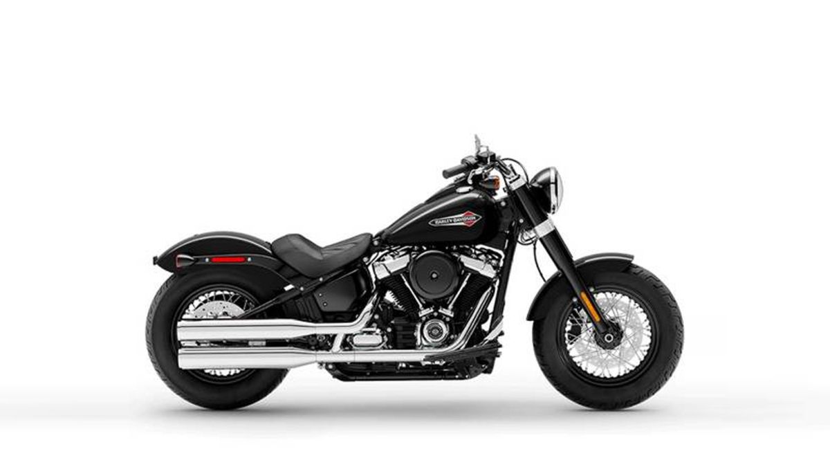 Harley-Davidson Softail สีดำสดใส Vivid-Black