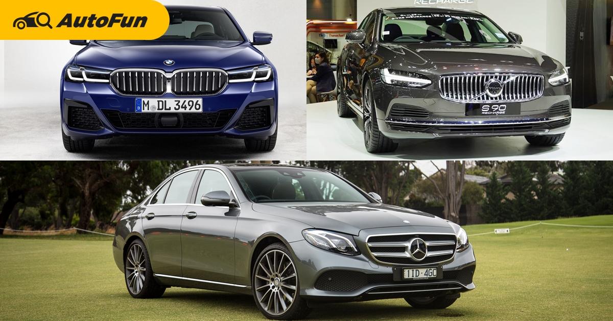 มีเงิน 3 ล้านจะซื้ออะไรดี 2021 BMW 5-series, Volvo S90, Benz E-class มีคำตอบให้แบบไม่อวย 01