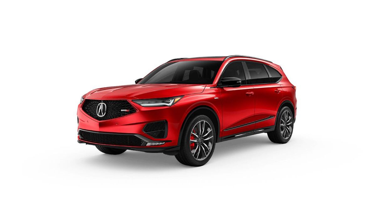 Acura MDX red
