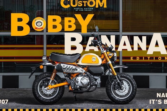 Honda Monkey Bobby Banana Edition 2020
