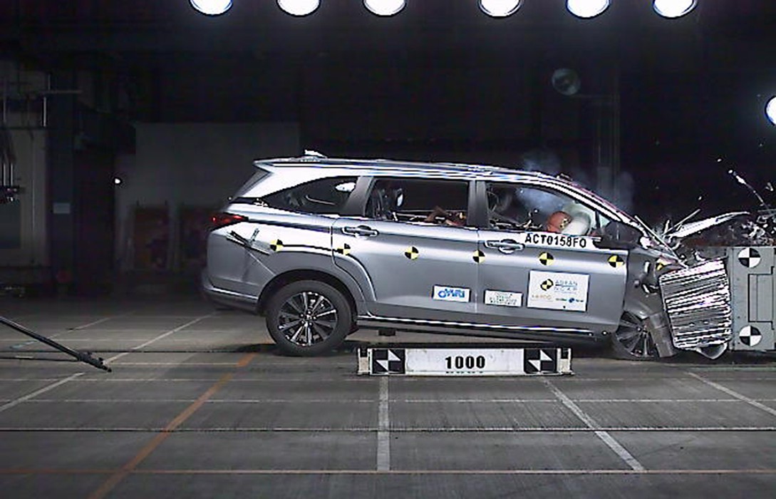 คะแนนการทดสอบการชนของรถ Toyota Veloz 2021 ASEAN NCAP