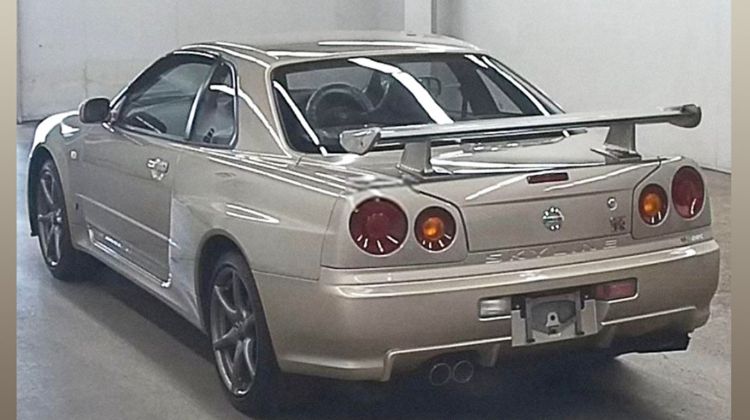 สนใจไหม? ญี่ปุ่นเปิดขาย Nissan Skyline GT-R R34 M-Spec ไมล์แค่ 372 กม. แต่ราคาเริ่มที่ 15 ล้านบาท