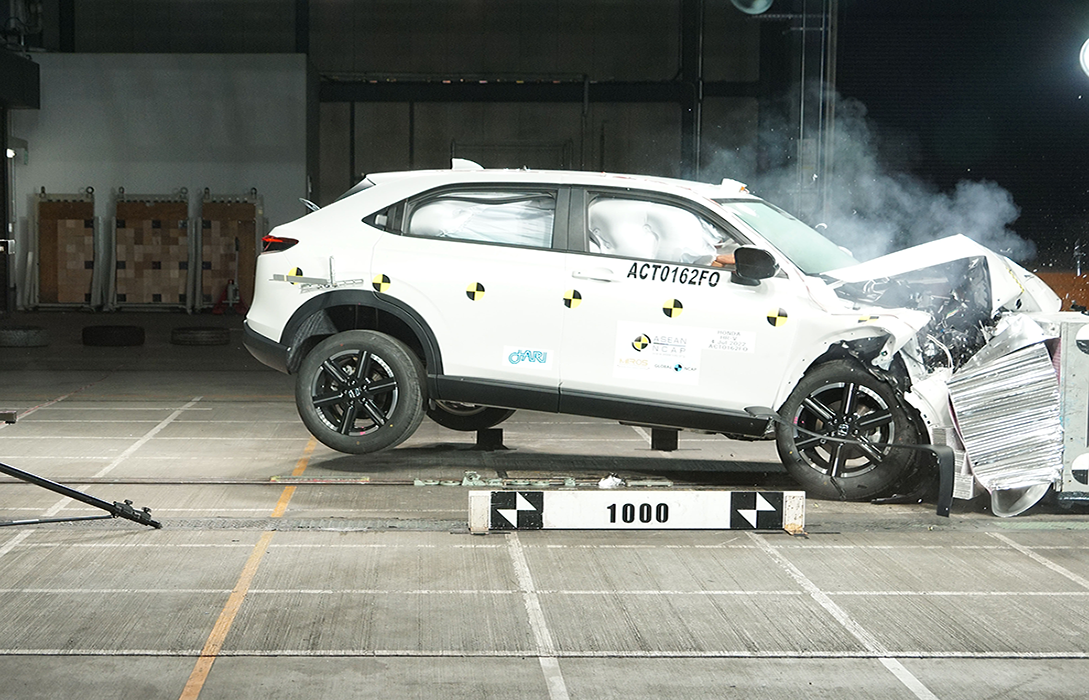 คะแนนการทดสอบการชนของรถ Honda HR-V 2022 ASEAN NCAP