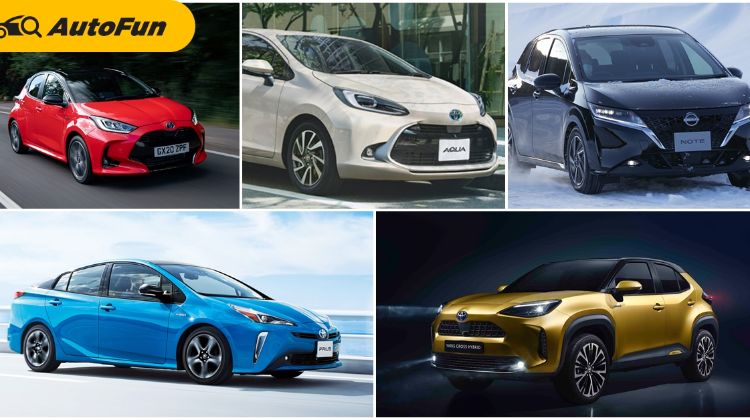 ท็อป 5 รถยนต์ไฮบริดขายดีในญี่ปุ่นแห่งปี 2021 ที่เราอยากให้ขายในไทยบ้าง