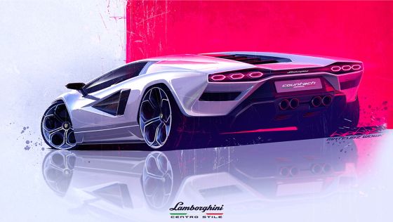 Lamborghini Countach LPI 800-4 2023 ภายนอก 006