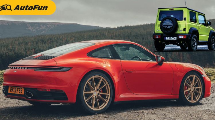 เพราะอะไร Porsche 911 จึงคว้าที่ 1 ในการทดสอบเบรค แต่ Suzuki Jimny ได้ที่โหล่ ?