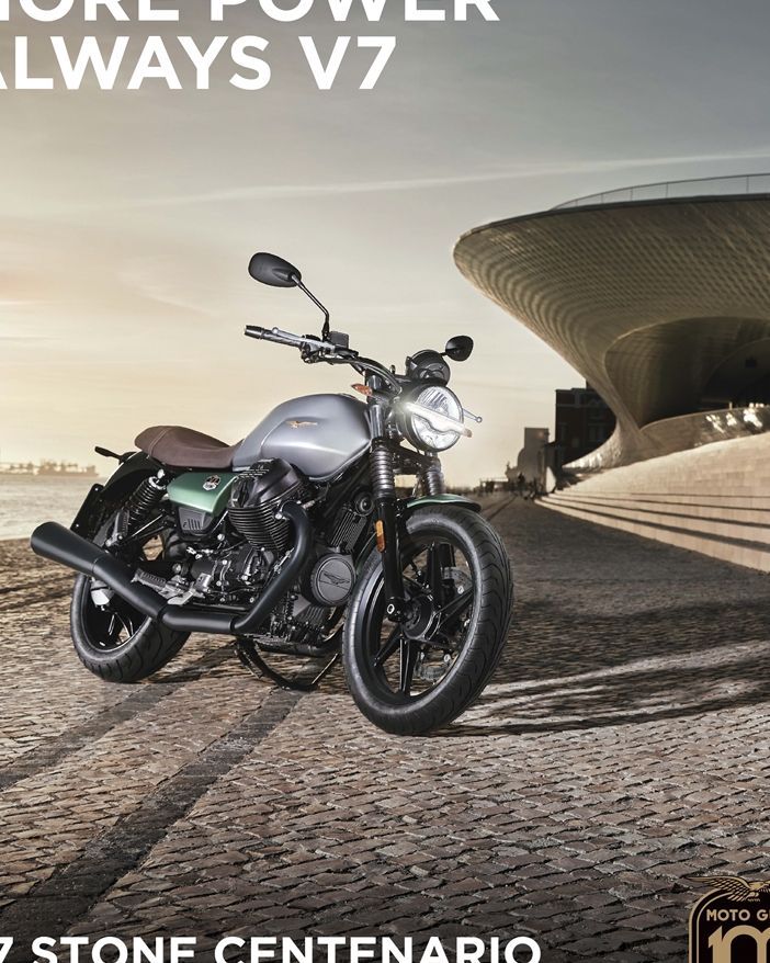 Moto Guzzi V7 Stone Centenario 2021 ภายนอก 003