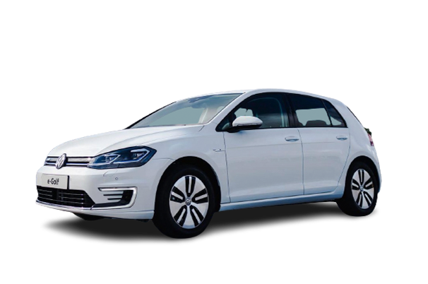 Volkswagen e-Golf white
