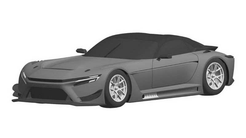 เผยภาพสิทธิบัตรจรวดทางเรียบคันใหม่ Toyota GR GT3 ไร้สปอยเลอร์หลัง ลือเป็นรุ่นขายจริง 02