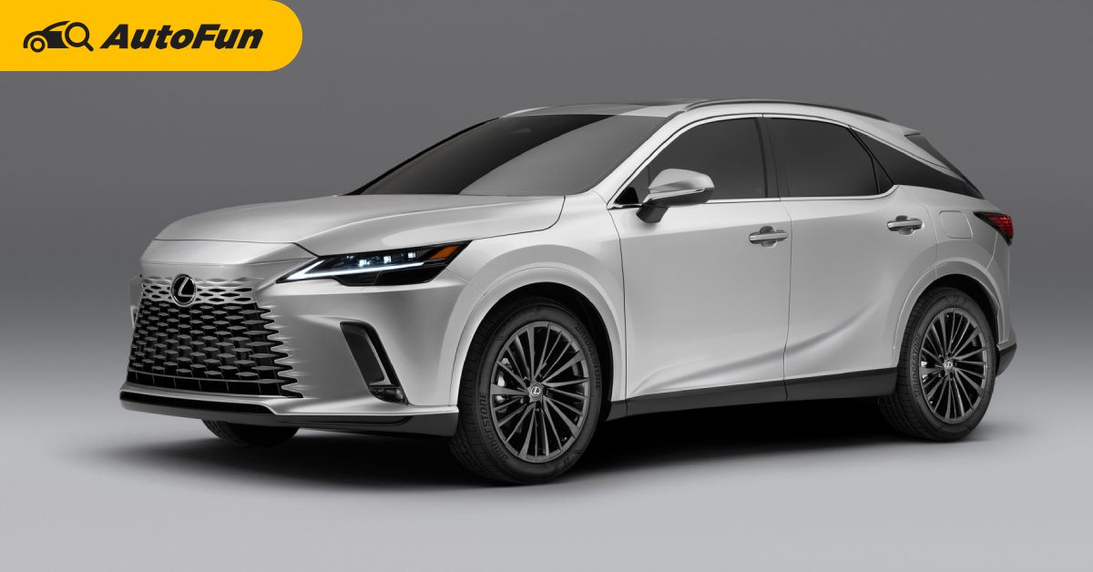 2023 Lexus RX เปลี่ยนโฉมใหม่หมด ออกแบบล้ำสมัย ใช้ปลั๊กอินไฮบริดวิ่งไฟฟ้าล้วนได้ 60 กม. 01