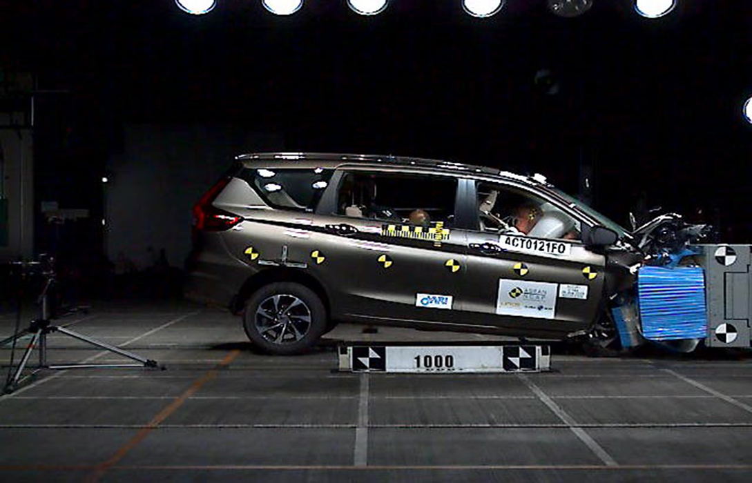 คะแนนการทดสอบการชนของรถ Suzuki Ertiga 2019 ASEAN NCAP