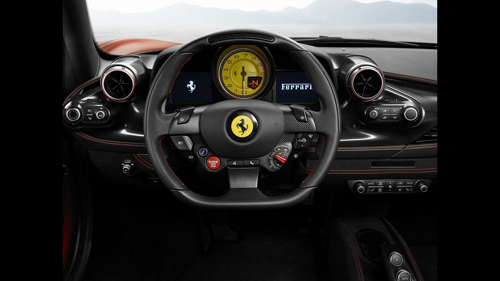 2020 Ferrari F8 Tributo 3.9 V8 ภายใน 001
