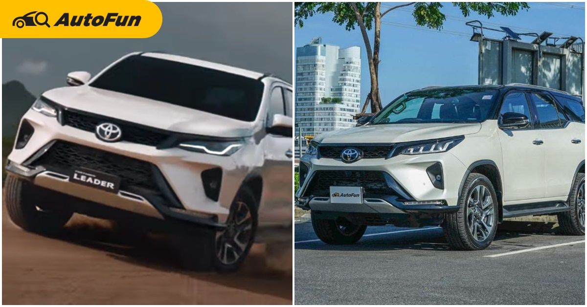 ดูความต่าง 2022 Toyota Fortuner Leader และ Legender ราคาห่างหลักแสนจะซื้อรุ่นไหนดี? 01
