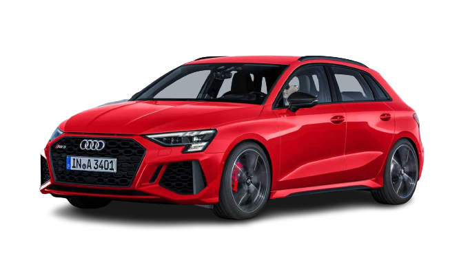 Audi RS 3 red
