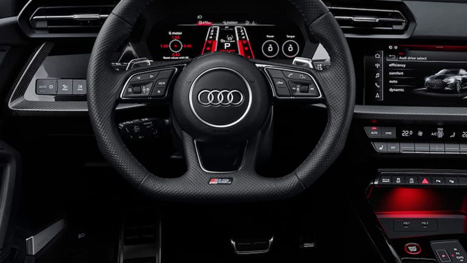 Audi RS 3 Sportback Quqttro 2022 ภายใน 002