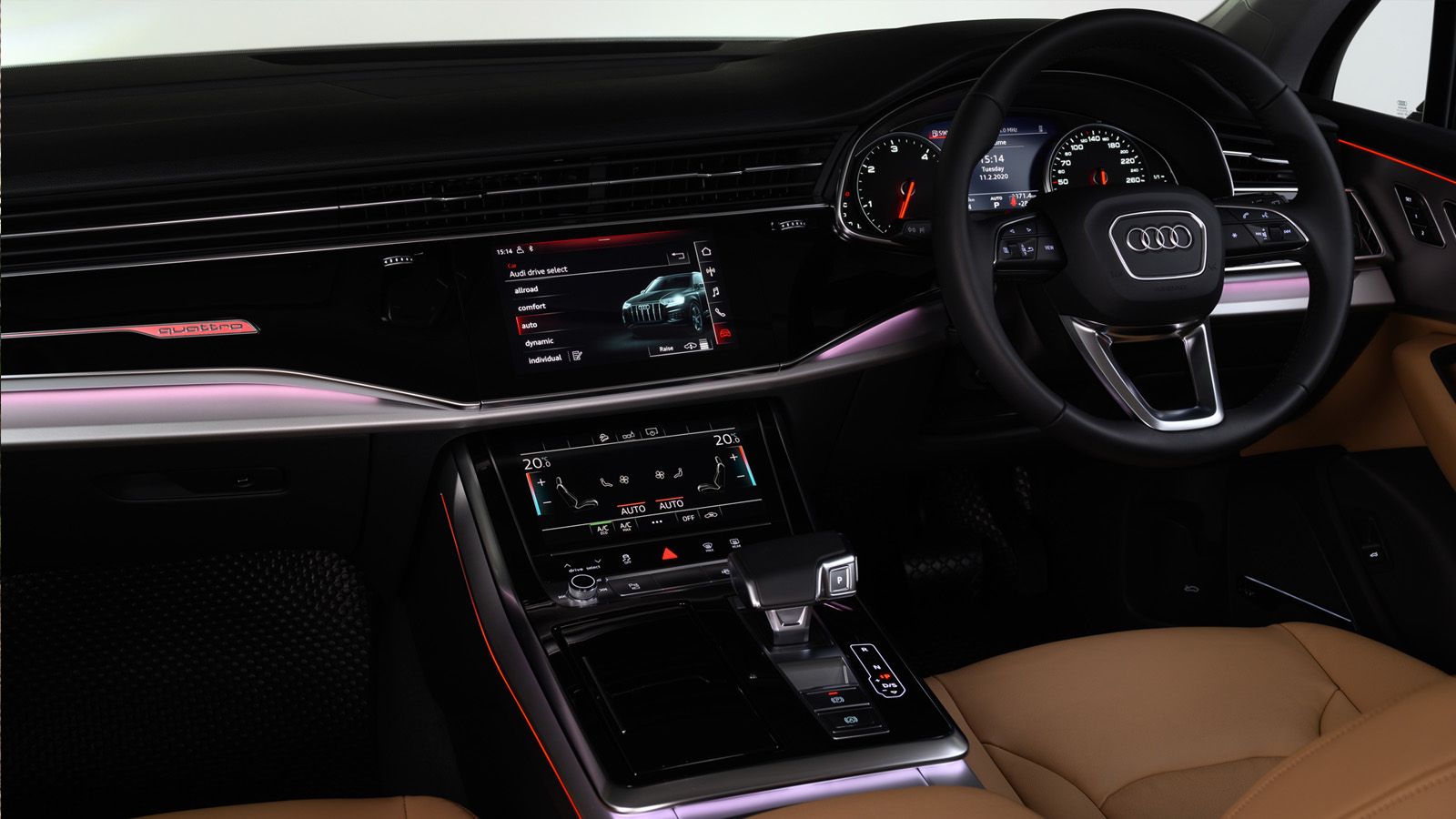 Audi Q7 2020 ภายใน 001