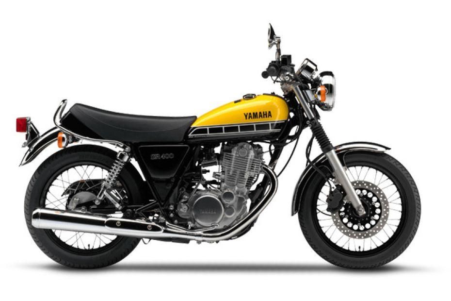 Yamaha SR400 Yellow