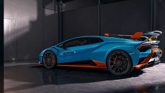 2021 Lamborghini Huracan STO ภายนอก 009