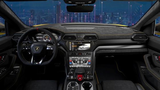 Lamborghini Urus Performante 2023 ภายใน 001