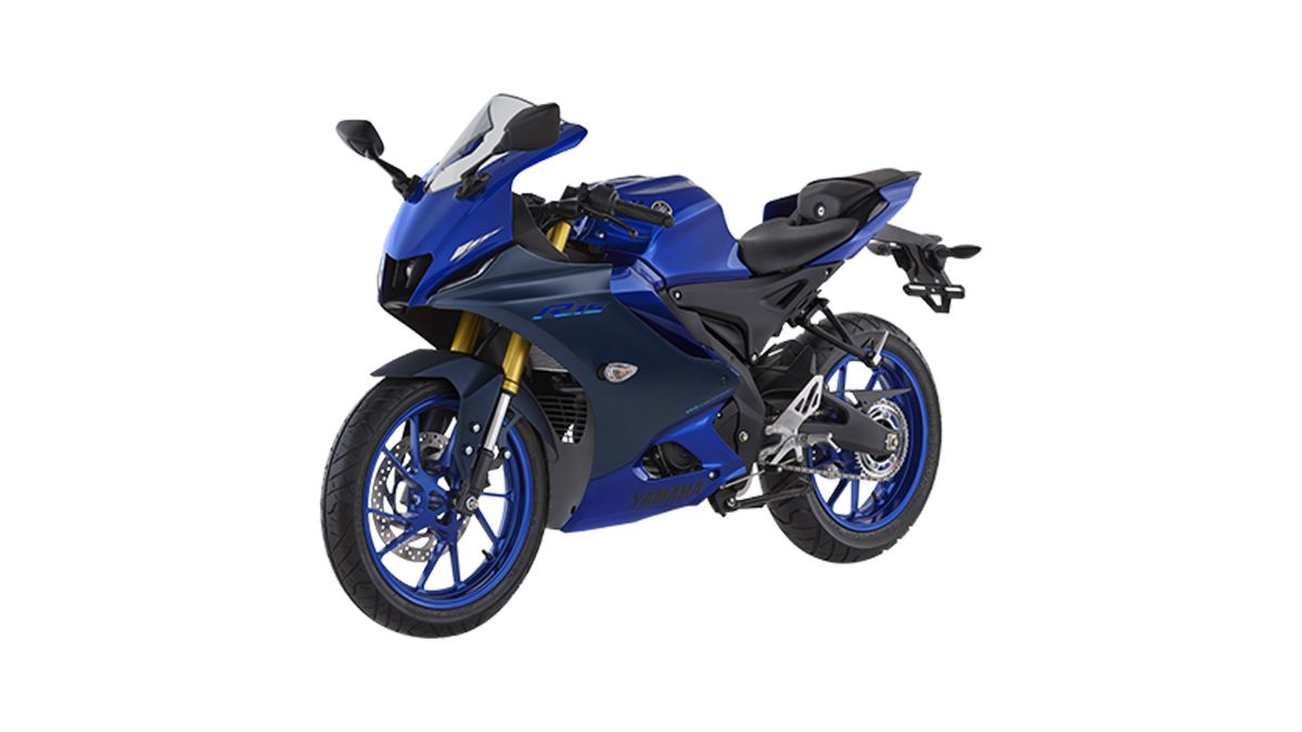 Yamaha R15 สีน้ำเงิน Icon Blue