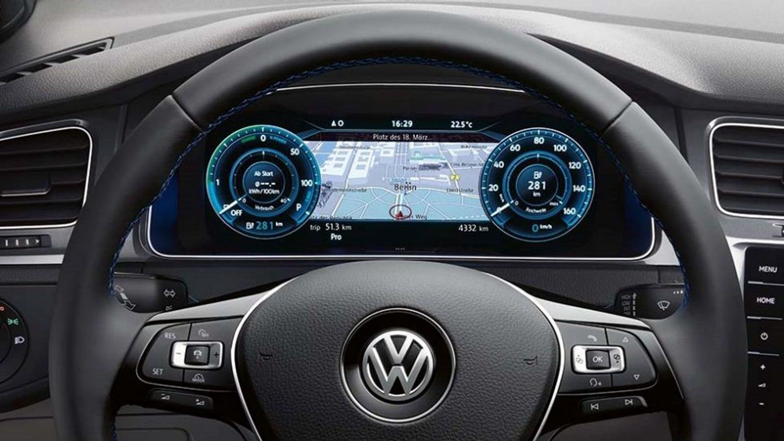 Volkswagen e-Golf Standard 2023 ภายใน 003