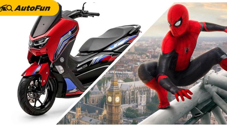 2022 Yamaha NMAX 160 Spiderman Edition มาอีกแล้วไม่มีแผ่ว!