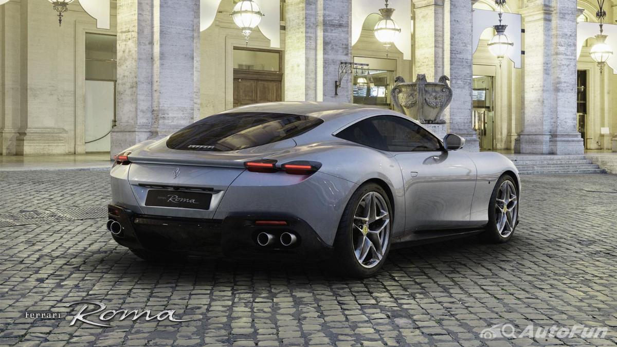 ข่าวรถยนต์:ผ่อน-ดาวน์ 2020-2021 All New Ferrari Roma เคาะราคา 21,230,000 - 21,230,000บาท 01