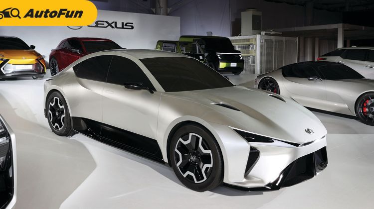 Lexus เผยโฉมรถซีดานไฟฟ้า หวังฆ่า Tesla คาดว่าเป็นคู่แข่ง Porsche Taycan