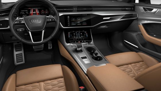 Audi RS 6 Avant Quattro 2021 ภายใน 002