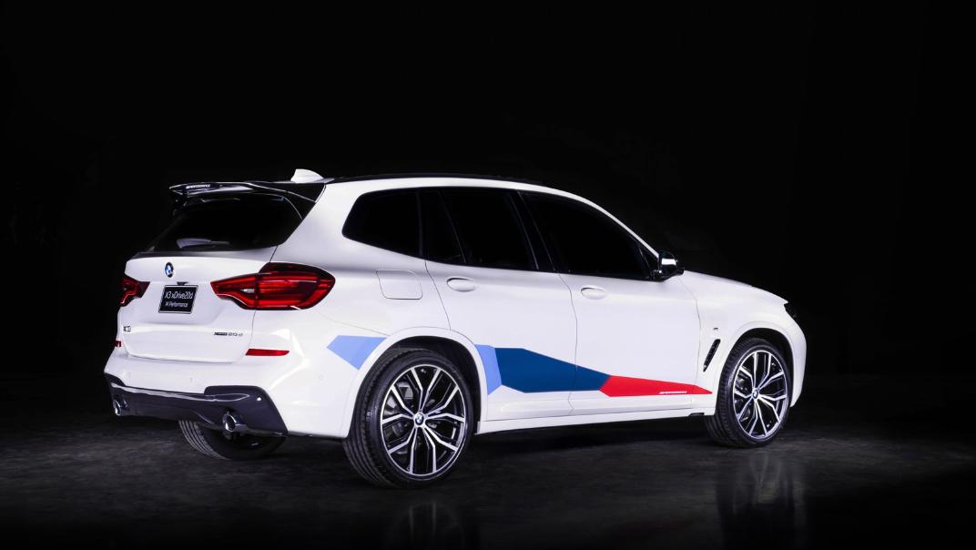2021 BMW X3 xDrive20d M Sport ภายนอก 002