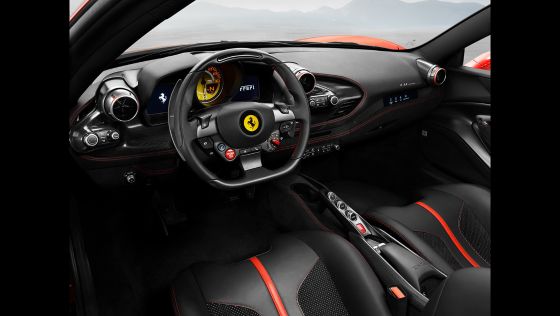 2020 Ferrari F8 Tributo 3.9 V8 ภายใน 002