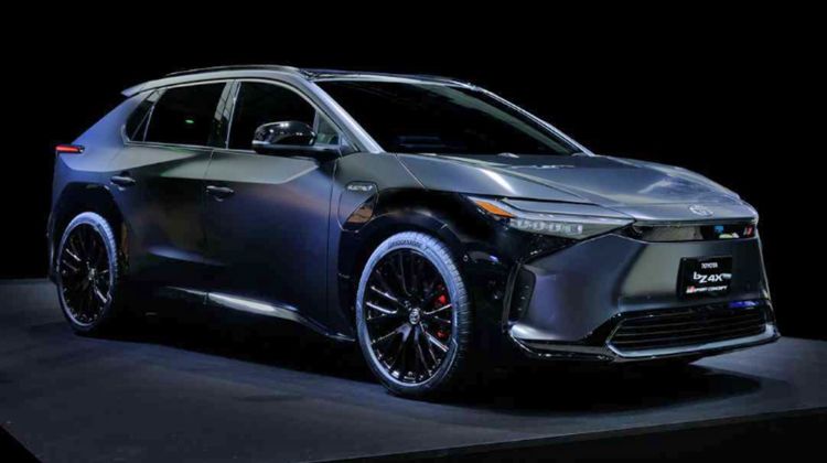 ลือ SUV ไฟฟ้า Toyota bZ4X อาจกำลังได้รุ่นตัวแรง GR มาเสริมทัพ เพิ่มกำลังแต่ยังต้องขับสนุก
