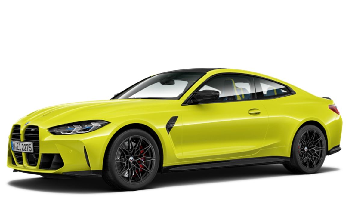 BMW M3 yellow