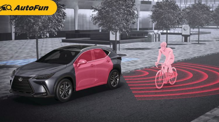 Lexus เปิดตัวเทคโนโลยี ‘Safe Exit’ ครั้งแรกที่ช่วยปกป้องนักปั่นจักรยานและคนเดินเท้าได้
