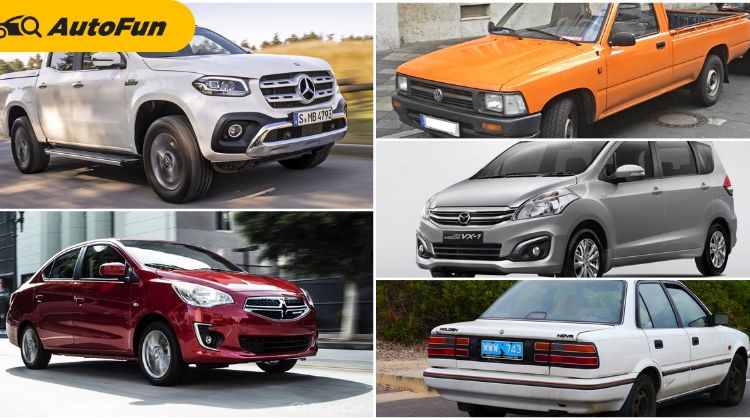 7 รถแปะป้ายขายใหม่ที่แปลกที่สุด ทั้ง Toyota เยอรมัน, Mercedes-Benz Navara และ Mazda Ertiga?