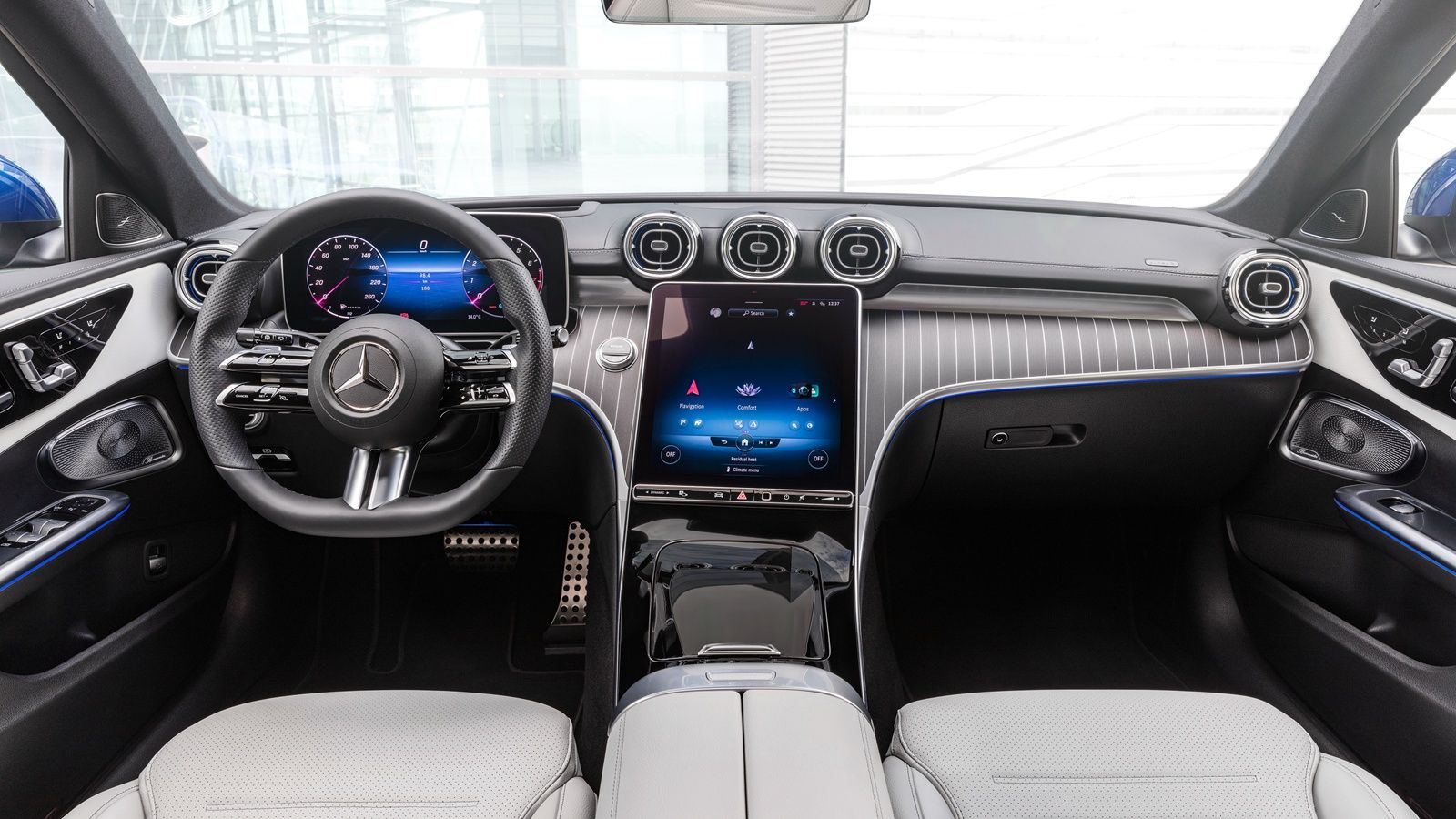 2021 Mercedes-Benz C-Class ภายใน 001