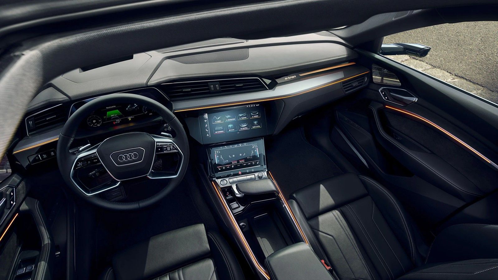 Audi E Tron 2020 ภายใน 002