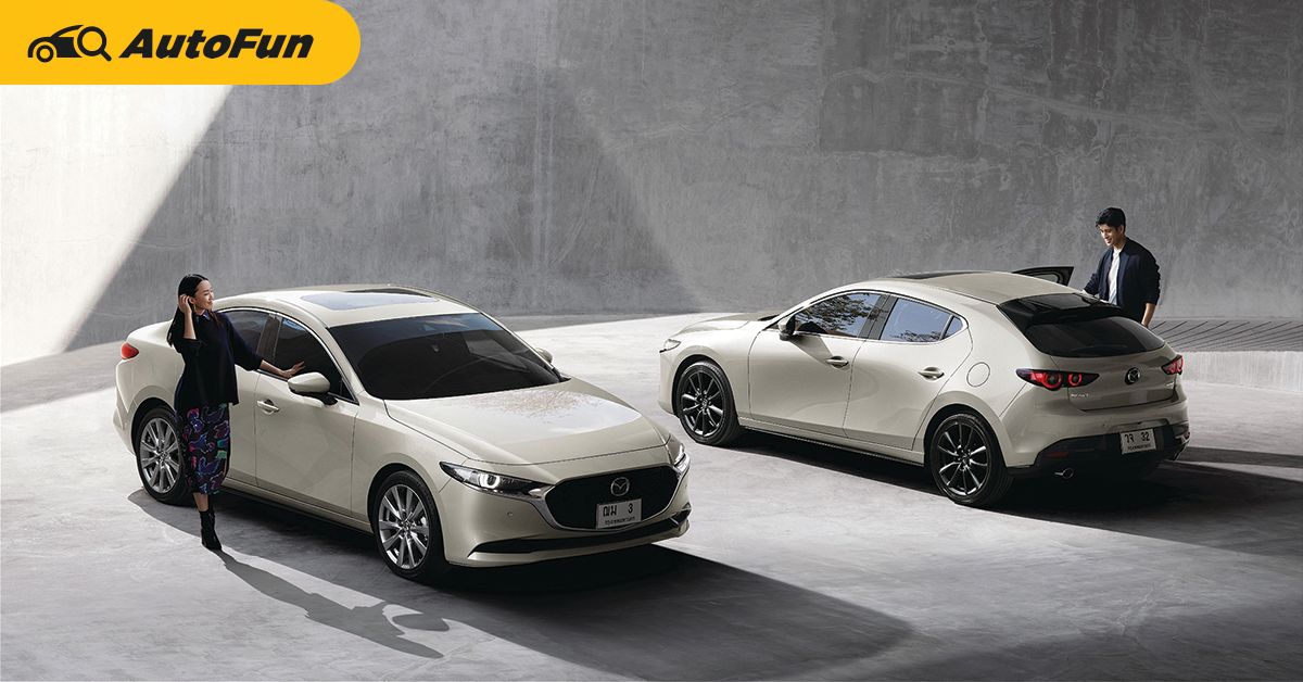 2022 Mazda 3 ท้าชนคู่แข่ง สีใหม่-ใส่อุปกรณ์เพิ่มทุกรุ่น พร้อมซันรูฟไฟฟ้า! 01