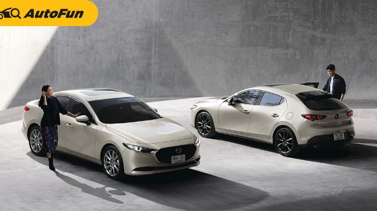 2022 Mazda 3 ท้าชนคู่แข่ง สีใหม่-ใส่อุปกรณ์เพิ่มทุกรุ่น พร้อมซันรูฟไฟฟ้า!