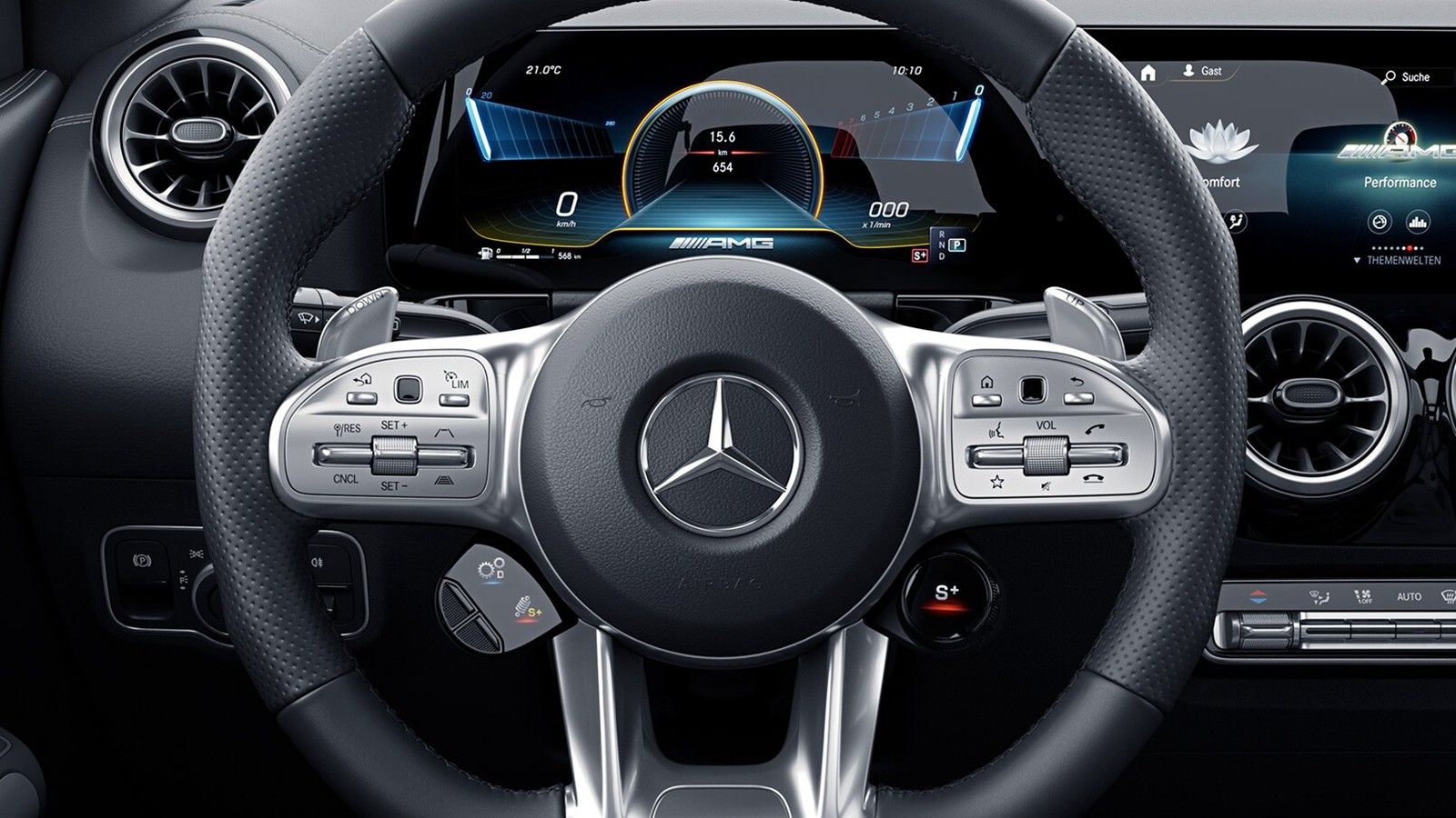 Mercedes-Benz AMG GLA 35 4MATIC 2021 ภายใน 002