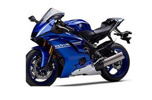 Yamaha YZF R6 blue