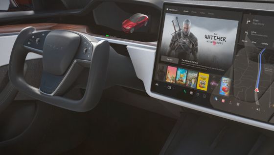 Tesla Model S Plaid 2023 ภายใน 002