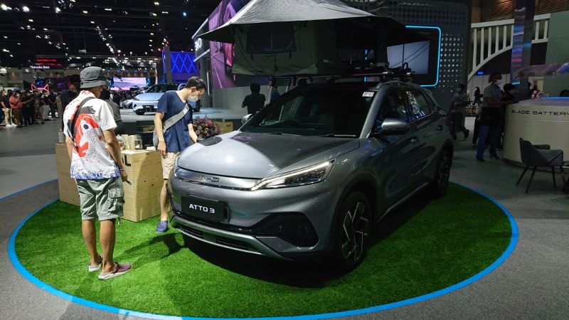 ยอดจองรถในงาน Motor Expo 2022 รวมทุกยี่ห้อ แม้ Ev จีนบุกไทย แต่ Toyota  ขายดีกว่าเดิม | Autofun