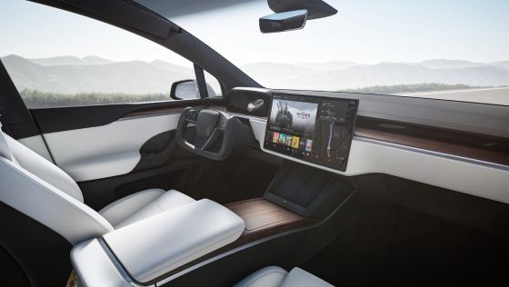 Tesla Model X Plaid 2023 ภายใน 001